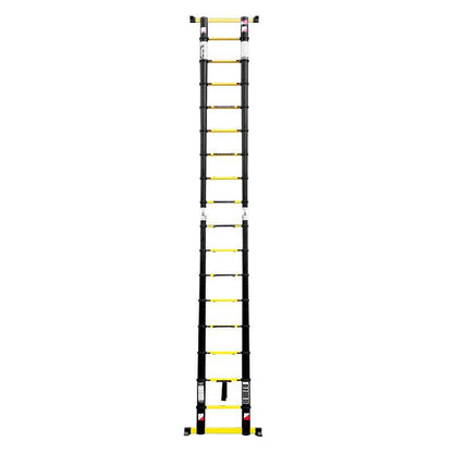 Echelle - Escabeau télescopique WOERTHER GRAFITEK ES-500DB-G-P4 2m50 à 5m (avec housse)
