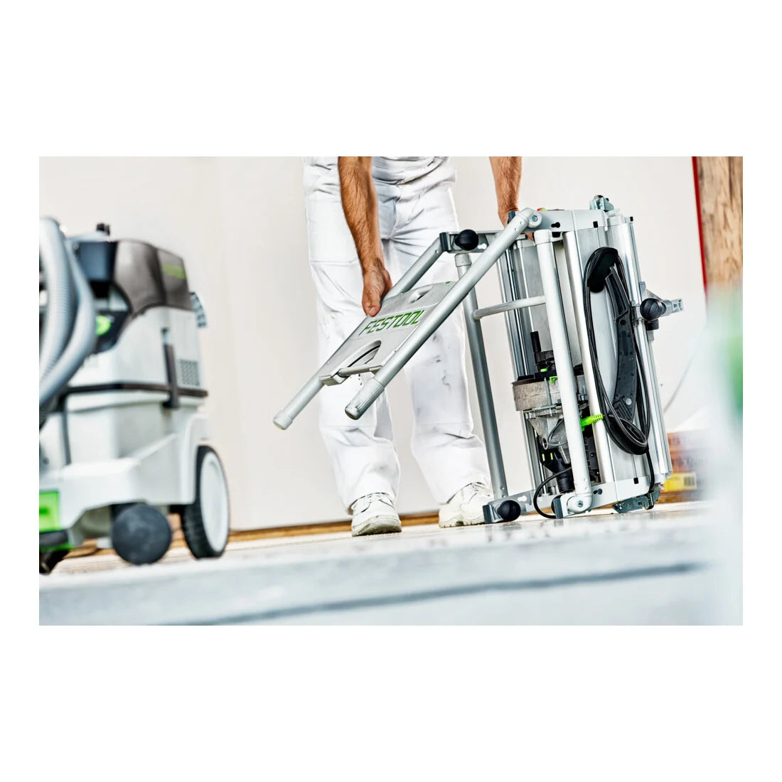 Scie semi-stationnaire Festool CS 50 EBG-Set PRECISIO