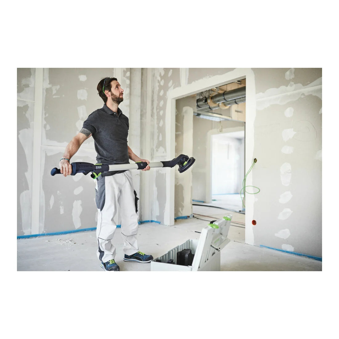 Festool Set ponceuse à long col et aspirateur PLANEX LHS 2 225 EQI/CTL 36