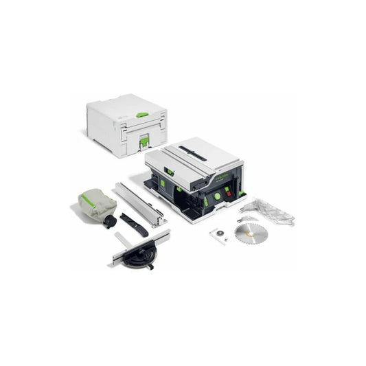 Set Festool Akku-Tischkreissäge CSC SYS 50 EBI-Basic + Schnellladegerät TCL 6