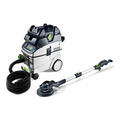 Festool Set ponceuse à long col et aspirateur PLANEX LHS 2 225 EQI/CTL 36