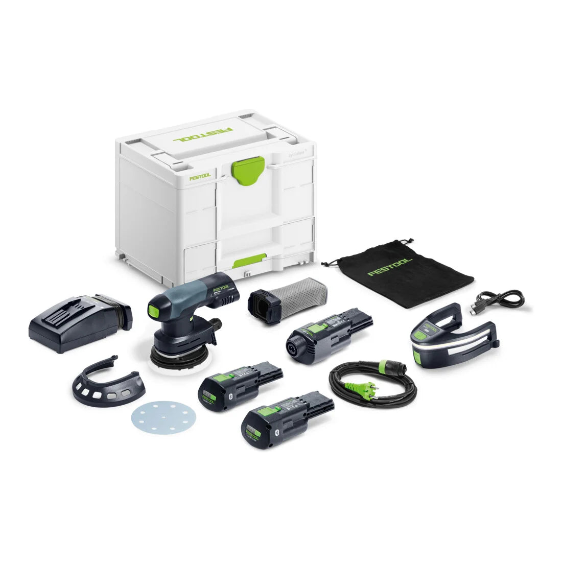 Festool Ponceuse excentrique sans fil ETSC 125 3,0 I-Set
