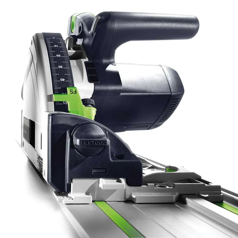 Festool - Scie plongeante TS 55 FEBQ-Plus-FS avec lame de scie circulaire Wood Fine WD42 et un rail de guidage FS 1400/2 - 577010