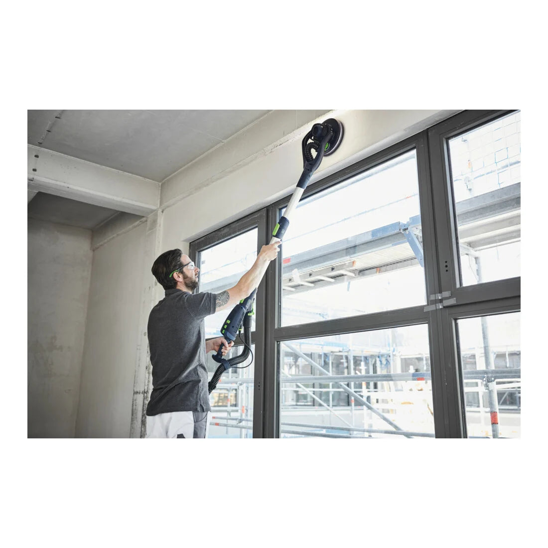 Festool Set ponceuse à long col et aspirateur PLANEX LHS 2 225 EQI/CTL 36