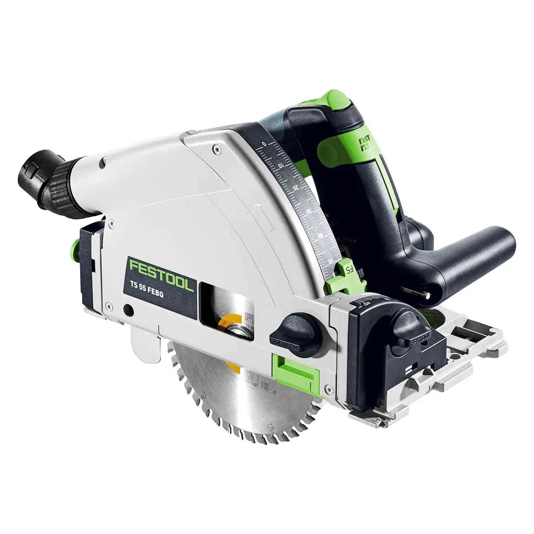 Festool - Scie plongeante TS 55 FEBQ-Plus-FS avec lame de scie circulaire Wood Fine WD42 et un rail de guidage FS 1400/2 - 577010