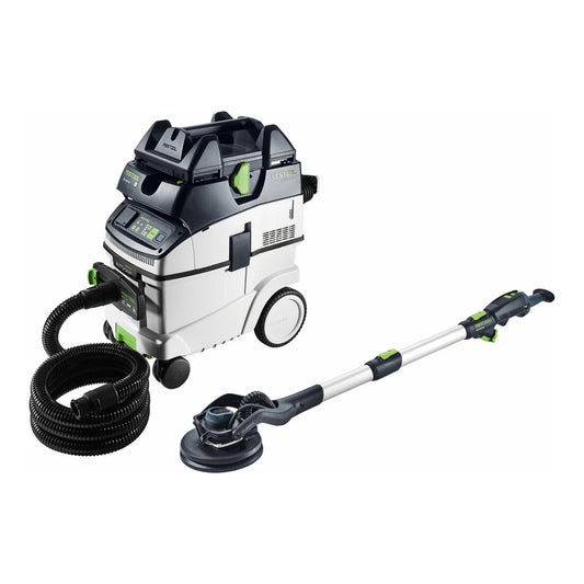 Festool Set ponceuse à long col et aspirateur PLANEX LHS 2 225 EQI/CTL 36