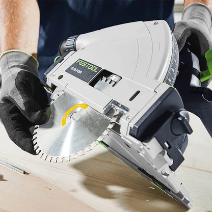 Festool - Scie plongeante TS 55 FEBQ-Plus-FS avec lame de scie circulaire Wood Fine WD42 et un rail de guidage FS 1400/2 - 577010