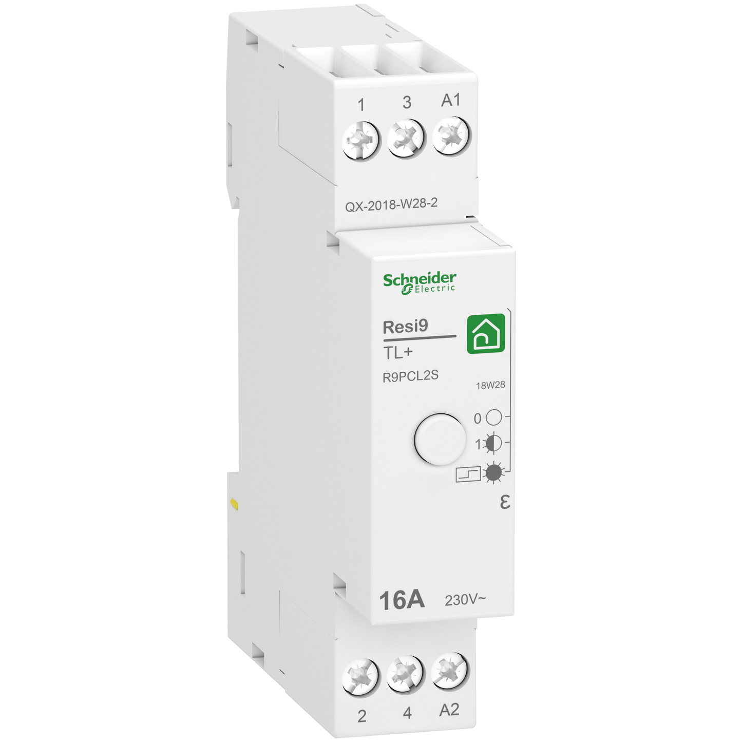 Télérupteur SCHNEIDER R9PCL2S 16A 1NO monophasé silencieux Resi9