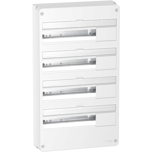 Tableau électrique nu SCHNEIDER R9H18404 4 rangées 18 modules Resi9