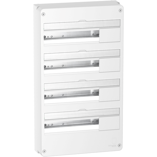 Tableau électrique nu SCHNEIDER R9H18404 4 rangées 18 modules Resi9