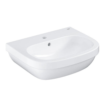 Lavabo suspendu EURO CERAMIC GROHE 3933600H avec pureguard - 55 cm