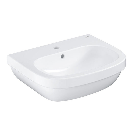 Lavabo suspendu EURO CERAMIC GROHE 3933600H avec pureguard - 55 cm