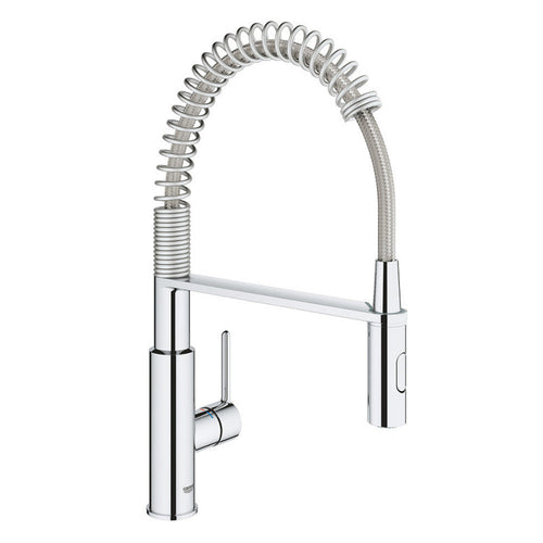 Mitigeur évier GET 360° GROHE 30361000 - col de cygne professionnel - douchette déclipsable - chromé