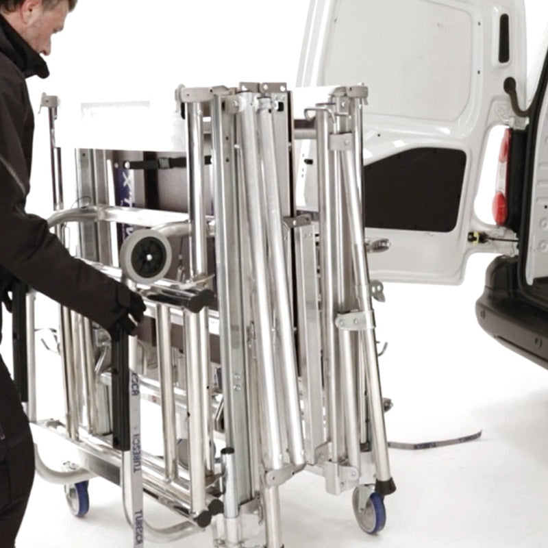 Échafaudage roulant X Tower - 2,80 m - TUBESCA-COMABI - 22405530 + Kit de chargement pour X-Tower "EMBARQ OFFERT