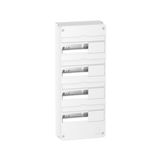 Tableau électrique nu SCHNEIDER R9H13404 4 rangées 13 modules Resi9