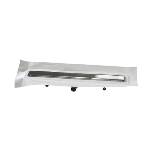 Caniveau de sol à maconner MARMOX acier inox - siphon ultra plat horizontal