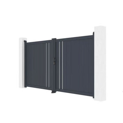 Portail aluminium Oregon Battant 300x160cm