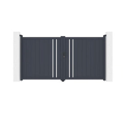 Portail aluminium Oregon Battant 300x160cm