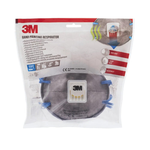 Lot de 2 masques anti-odeurs avec valve  Pack Peinture FFP2