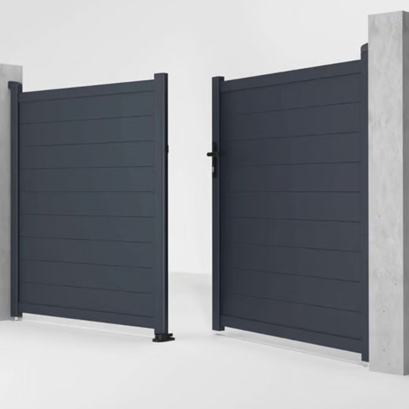 Portail aluminium battant Michigan 392x158cm