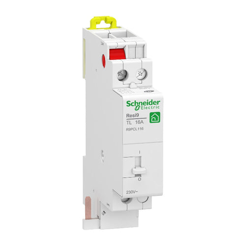 Télérupteur SCHNEIDER R9PCL116 16A 230V 1NO 1P+N R9PCL116 Resi9 XP