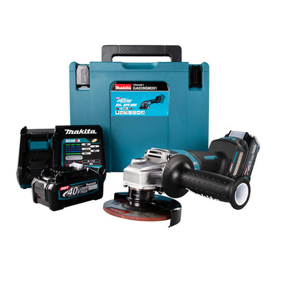 Meuleuse Ø 125mm 2x4Ah 40V XGT ® MAKITA GA029GM201en MAKPAC