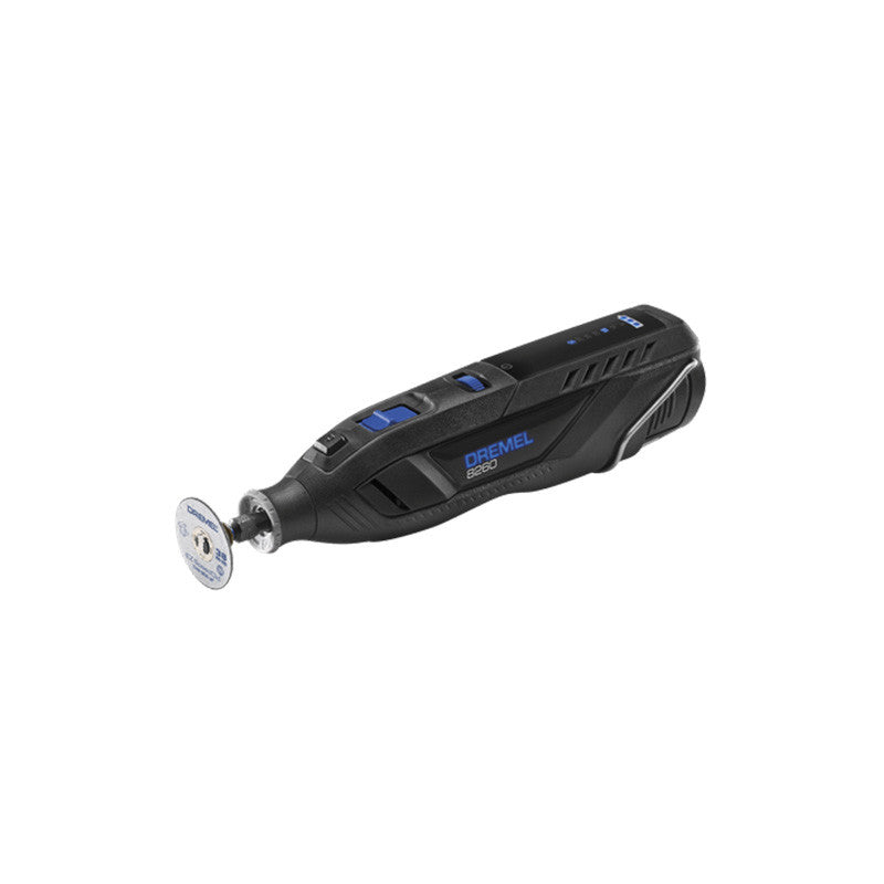 Outil Rotatif Multifonction Sans-fil connecté 12V DREMEL 8260 avec 5 accessoires, 1 batterie 3Ah, 5 000 à 30 000 tr/min