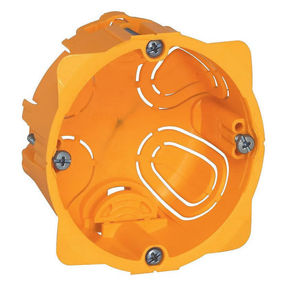 Pack de 10 boîtes d'encastrement LEGRAND 1 poste pour plaque de plâtre