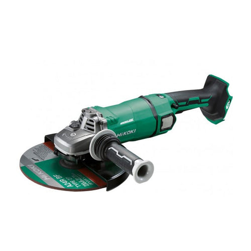 Meuleuse MultiVolt  Ø230mm Brushless 36V Hikoki G3623DAW4Z frein élect., dém. progressif, antiredémarrage, coffret,