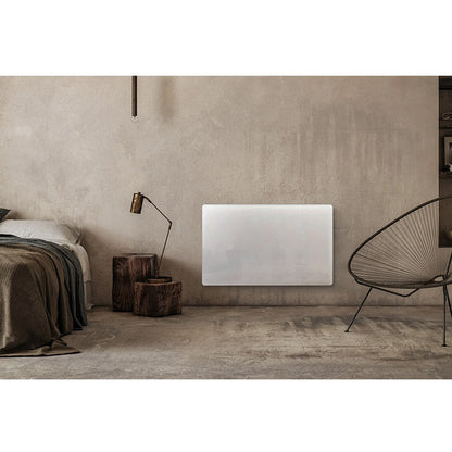 Radiateur électrique à inertie Deva 1500W WATTZ WZ1672 façade verre