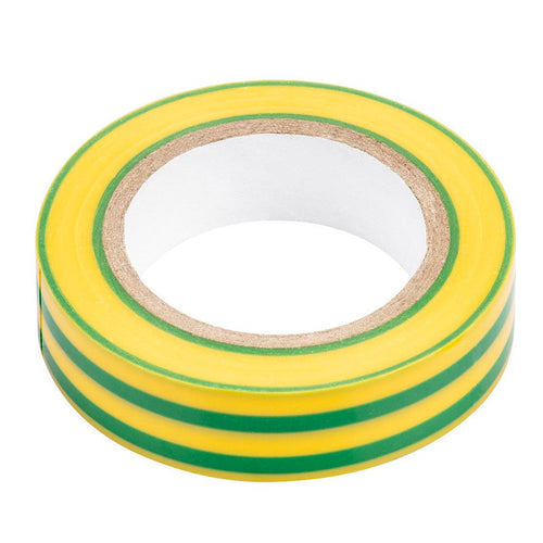 Ruban adhésif isolant PVC pour électricien jaune vert NEO TOOLS 01-529 15 mm x 0.13 mm x 10 m