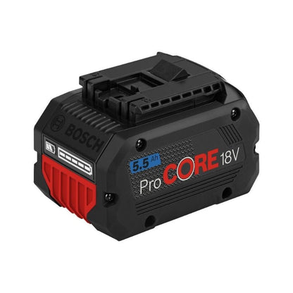 Scie circulaire plongeante sans fil BOSCH 0615990M0A - BITURBO GKT 18V-52 GC + 2 x 5.5Ah + rail