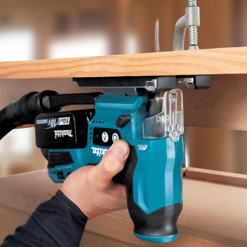 Scie sauteuse pendulaire sans fil MAKITA DJV185Z 18V BRUSHLESS Li-ion LXT (vendu sans batterie)