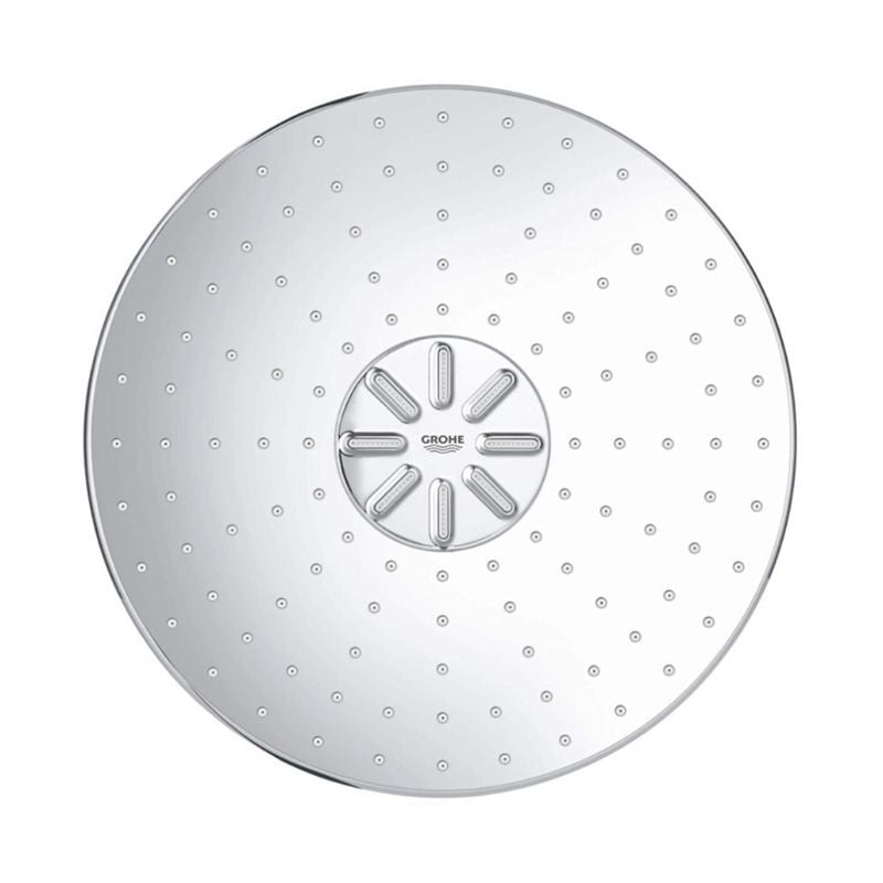 Set de douche GROHE 26477000 - tête RAINSHOWER SMARTACTIVE 310  + bras 14,2 cm + douchette 2 jets